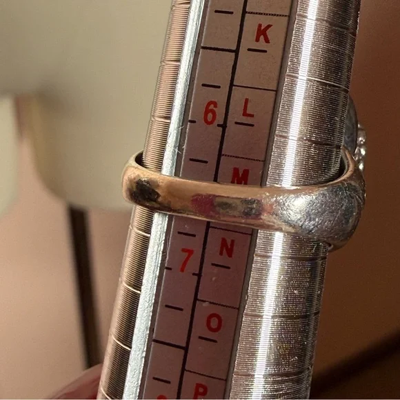 Antique Art deco 1920’s Sterling silver art Nouveau Flapper Face Ring - Picture 12 of 17